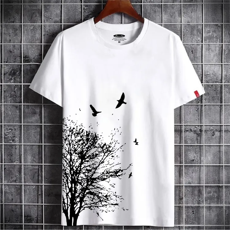 Mens New Fashionable New Desing Digital printed T-shirt For Men