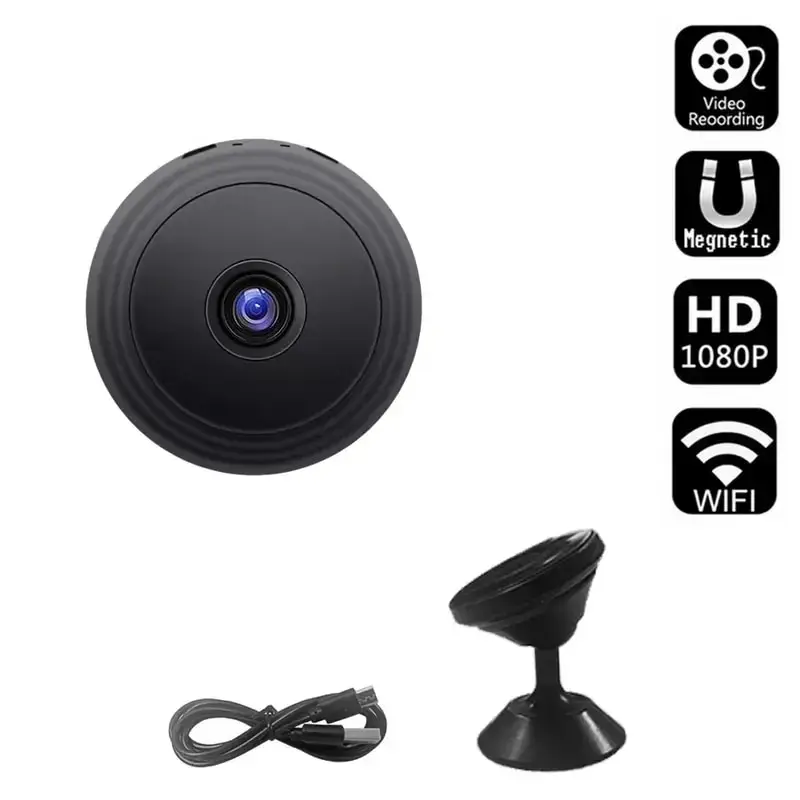 HD 1080P Smart Home Security Camera 2.4G WiFi Camera Night Vision Motion Detection Alarm Baby Monitor Remote Video Surveillance