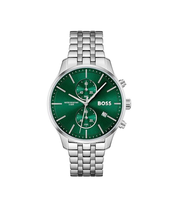 BOSS Hugo Associate Analog Green Dial Men's Watch-1513975